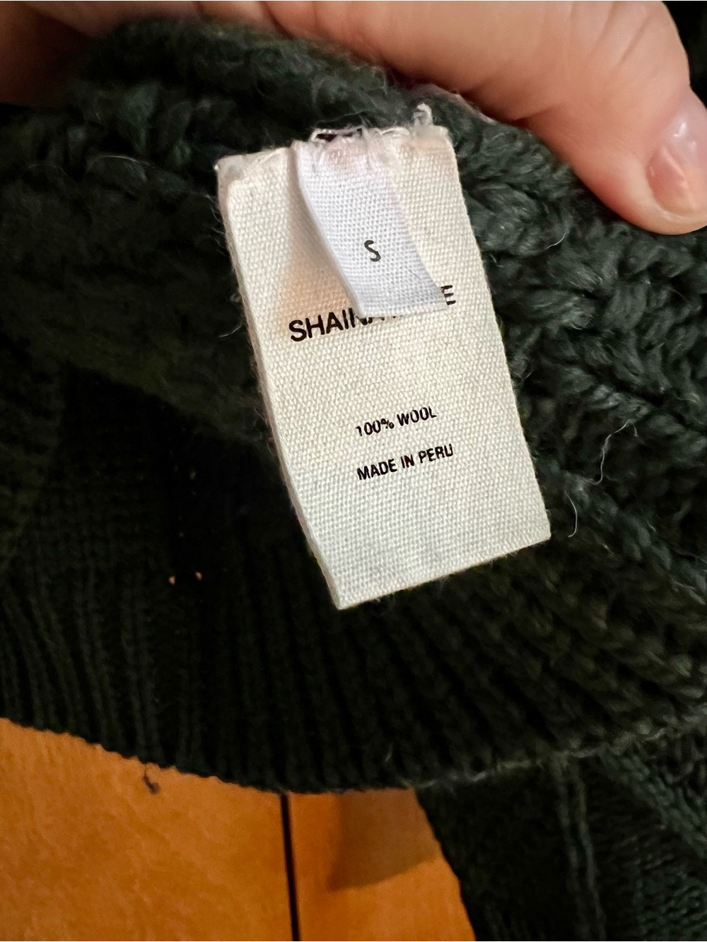 Shaina Mote Donegal Cardigan Forest Small - Picture 4 of 4